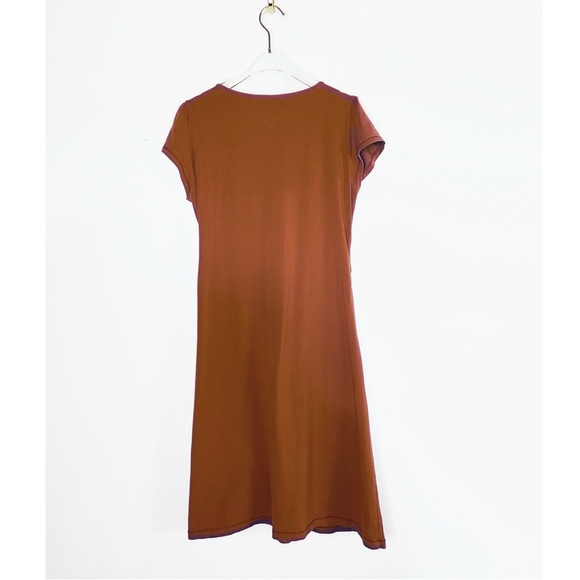 Aventura Organic Cotton blend Dress Orange - Womens size L - Picture 2 of 7